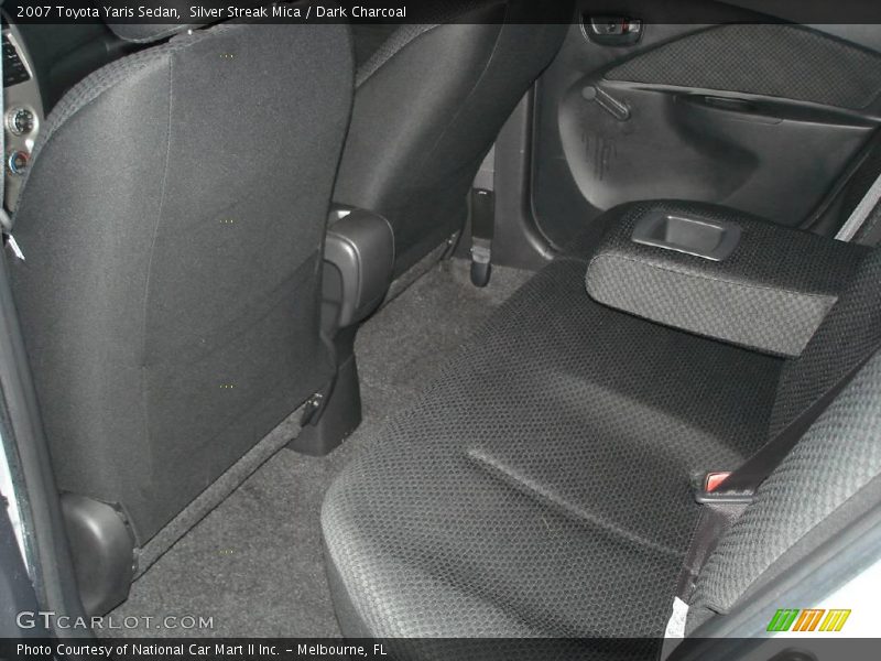 Silver Streak Mica / Dark Charcoal 2007 Toyota Yaris Sedan