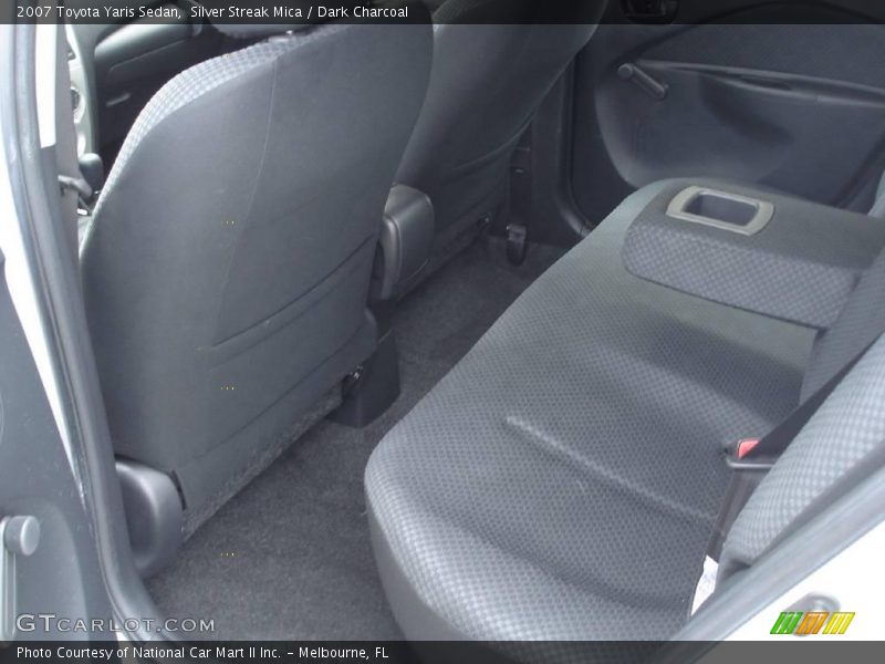 Silver Streak Mica / Dark Charcoal 2007 Toyota Yaris Sedan