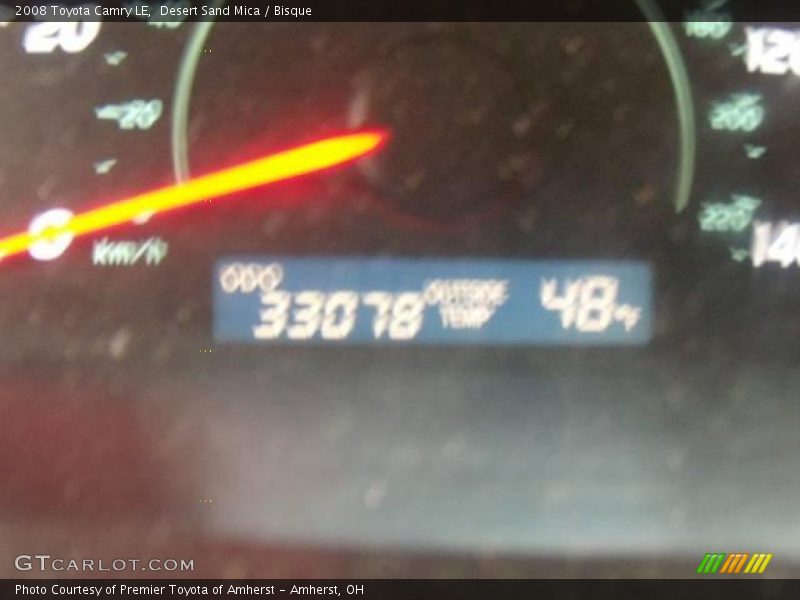 Desert Sand Mica / Bisque 2008 Toyota Camry LE