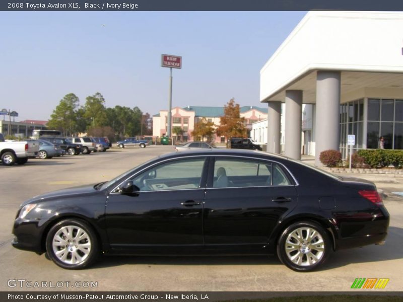 Black / Ivory Beige 2008 Toyota Avalon XLS