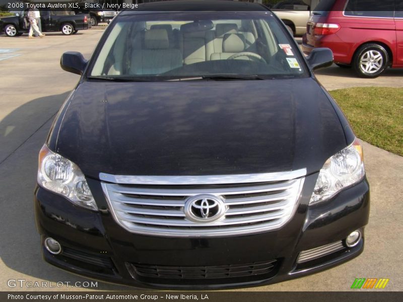 Black / Ivory Beige 2008 Toyota Avalon XLS