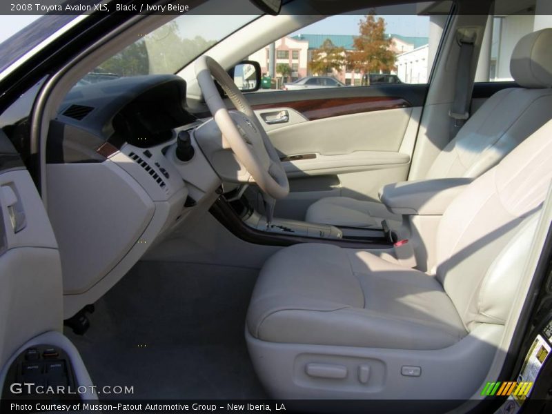 Black / Ivory Beige 2008 Toyota Avalon XLS