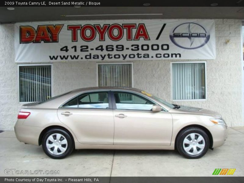 Desert Sand Metallic / Bisque 2009 Toyota Camry LE