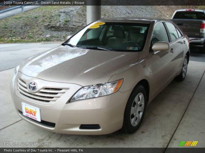 Desert Sand Metallic / Bisque 2009 Toyota Camry LE