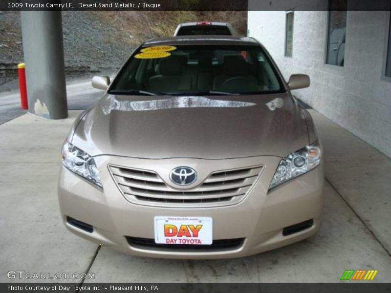 Desert Sand Metallic / Bisque 2009 Toyota Camry LE