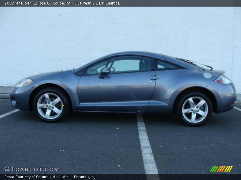 Still Blue Pearl / Dark Charcoal 2007 Mitsubishi Eclipse GS Coupe