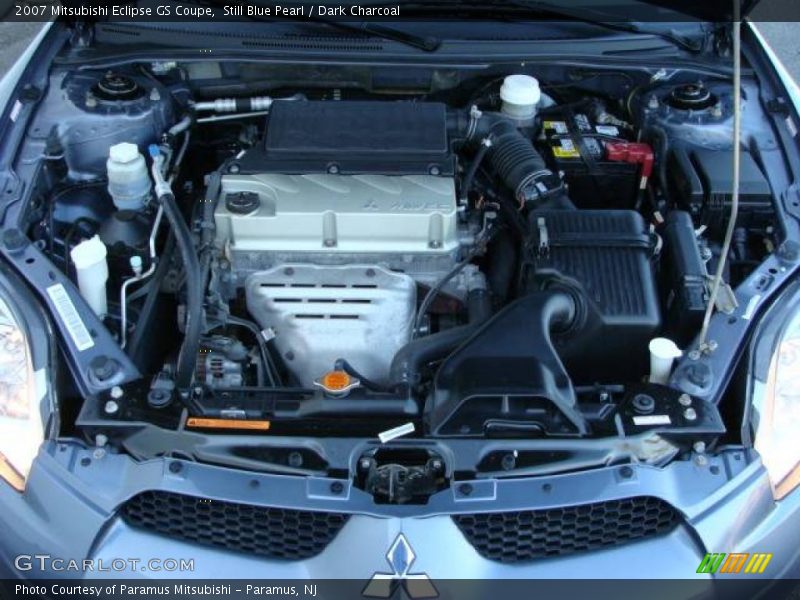Still Blue Pearl / Dark Charcoal 2007 Mitsubishi Eclipse GS Coupe