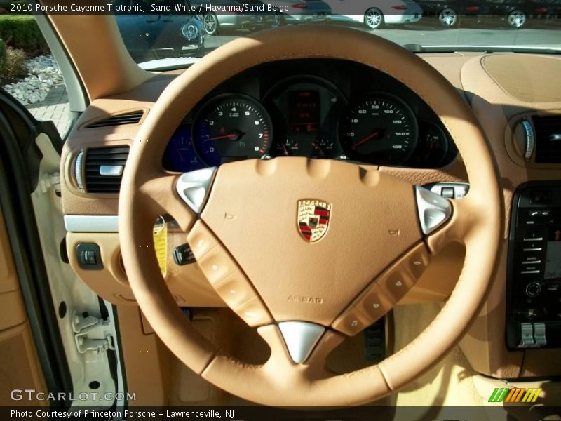 Sand White / Havanna/Sand Beige 2010 Porsche Cayenne Tiptronic