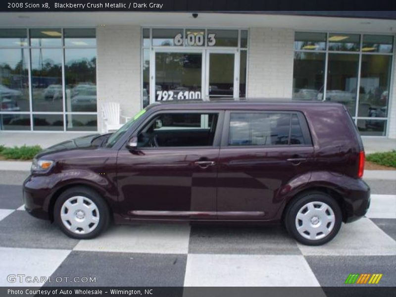 Blackberry Crush Metallic / Dark Gray 2008 Scion xB