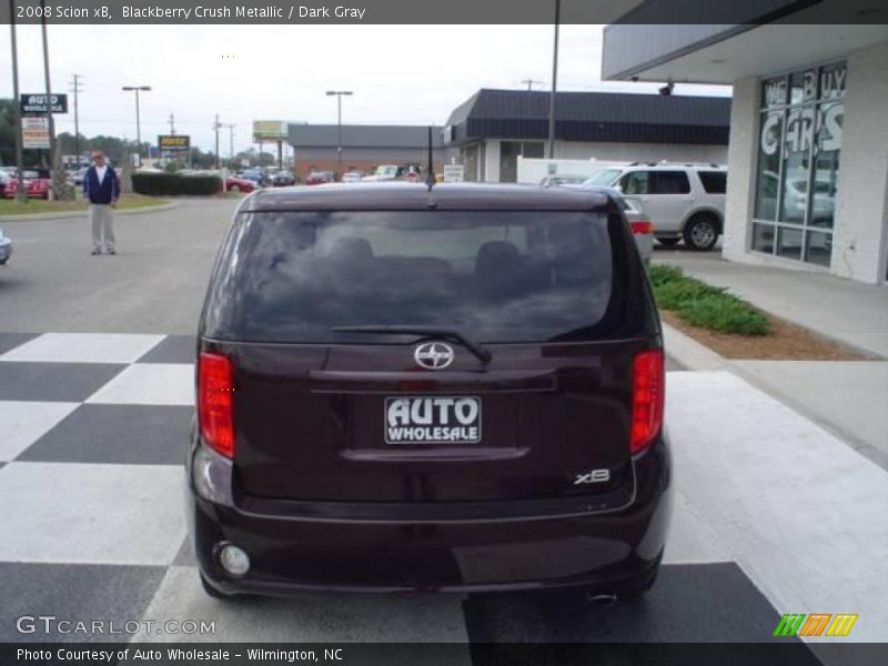Blackberry Crush Metallic / Dark Gray 2008 Scion xB