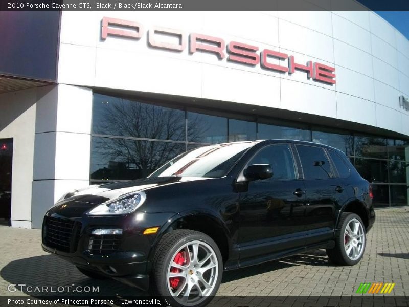 Black / Black/Black Alcantara 2010 Porsche Cayenne GTS