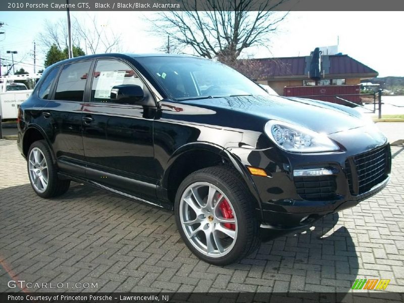 Black / Black/Black Alcantara 2010 Porsche Cayenne GTS