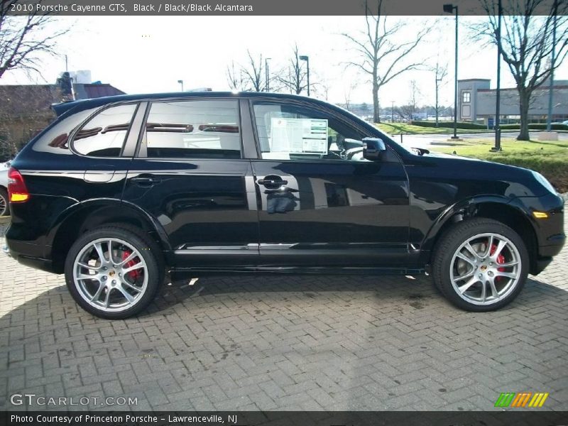 Black / Black/Black Alcantara 2010 Porsche Cayenne GTS