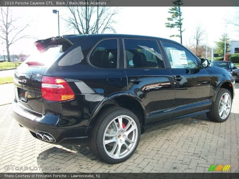 Black / Black/Black Alcantara 2010 Porsche Cayenne GTS