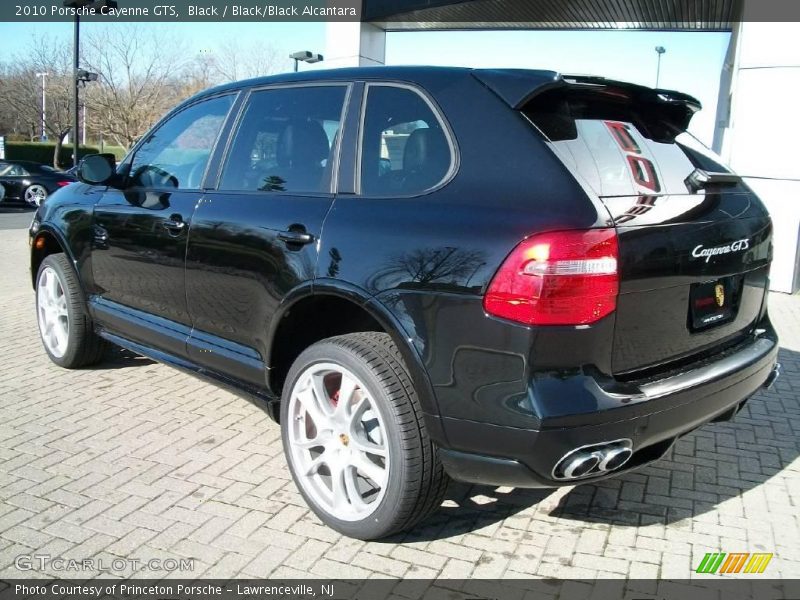 Black / Black/Black Alcantara 2010 Porsche Cayenne GTS