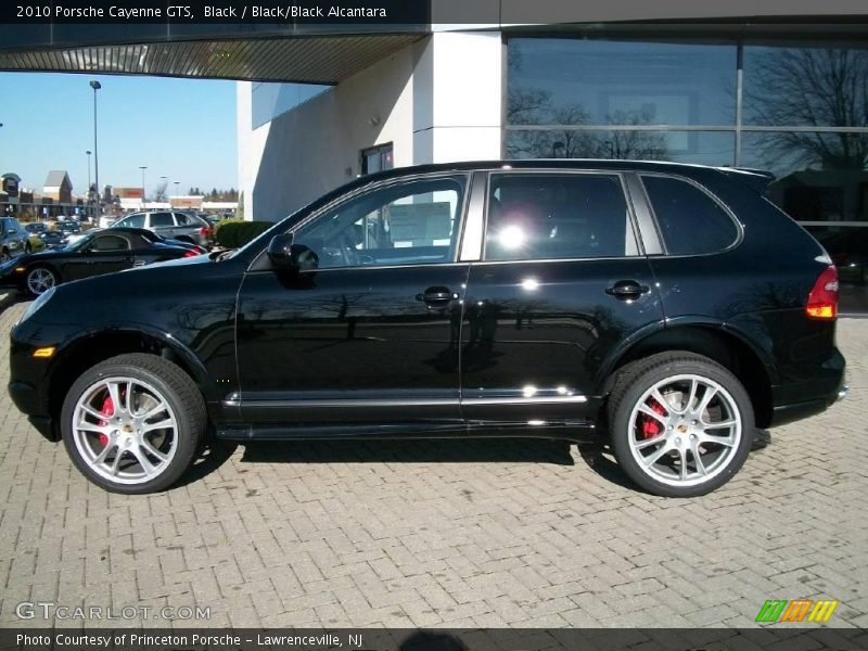 Black / Black/Black Alcantara 2010 Porsche Cayenne GTS