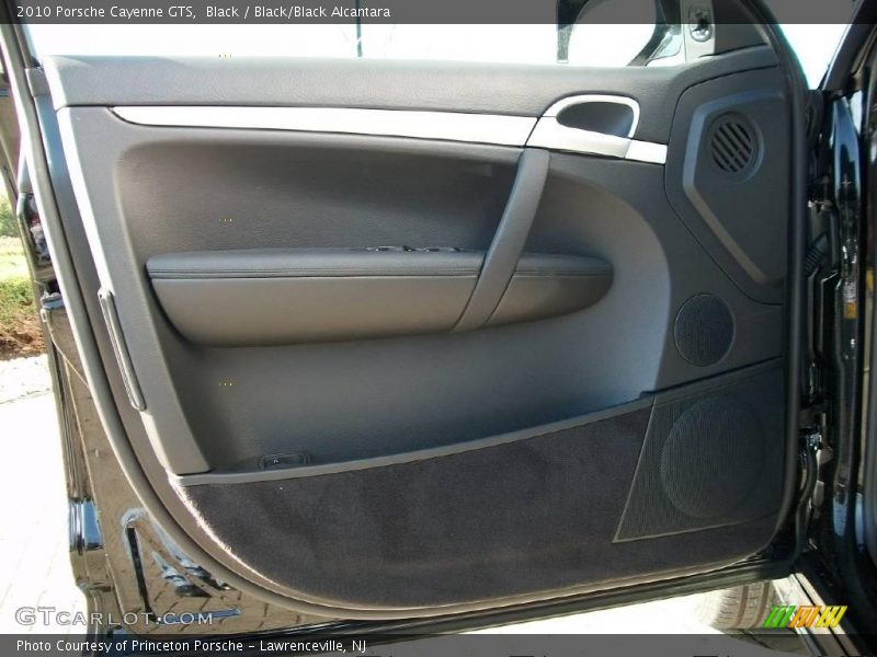 Black / Black/Black Alcantara 2010 Porsche Cayenne GTS