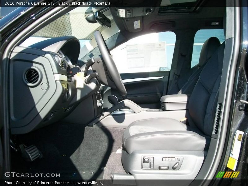 Black / Black/Black Alcantara 2010 Porsche Cayenne GTS