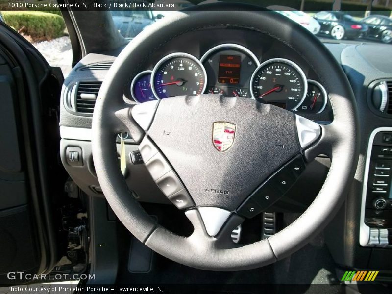 Black / Black/Black Alcantara 2010 Porsche Cayenne GTS