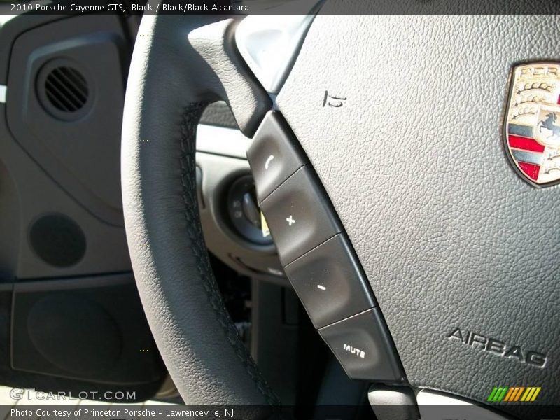 Black / Black/Black Alcantara 2010 Porsche Cayenne GTS