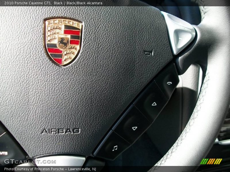 Black / Black/Black Alcantara 2010 Porsche Cayenne GTS