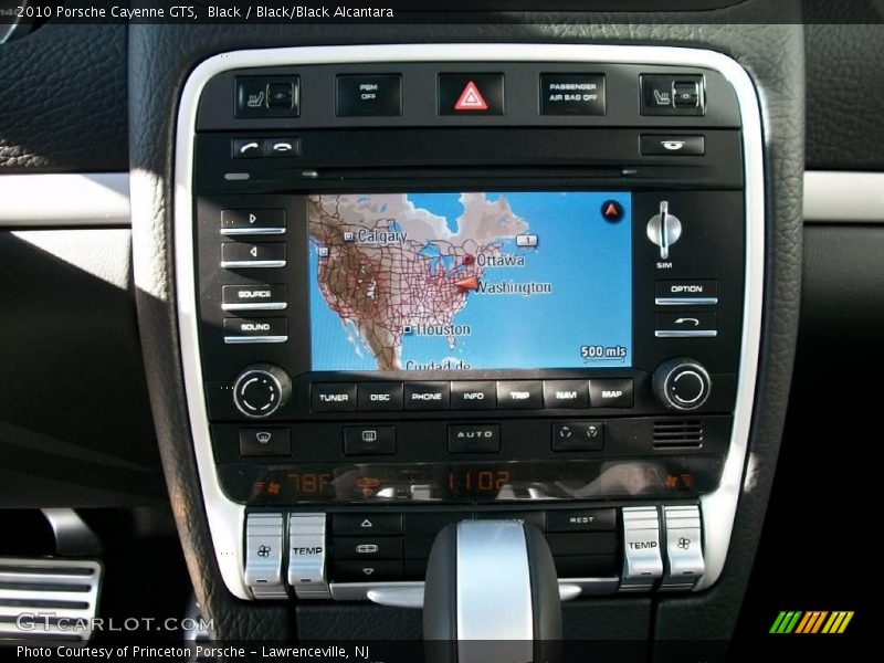 Black / Black/Black Alcantara 2010 Porsche Cayenne GTS