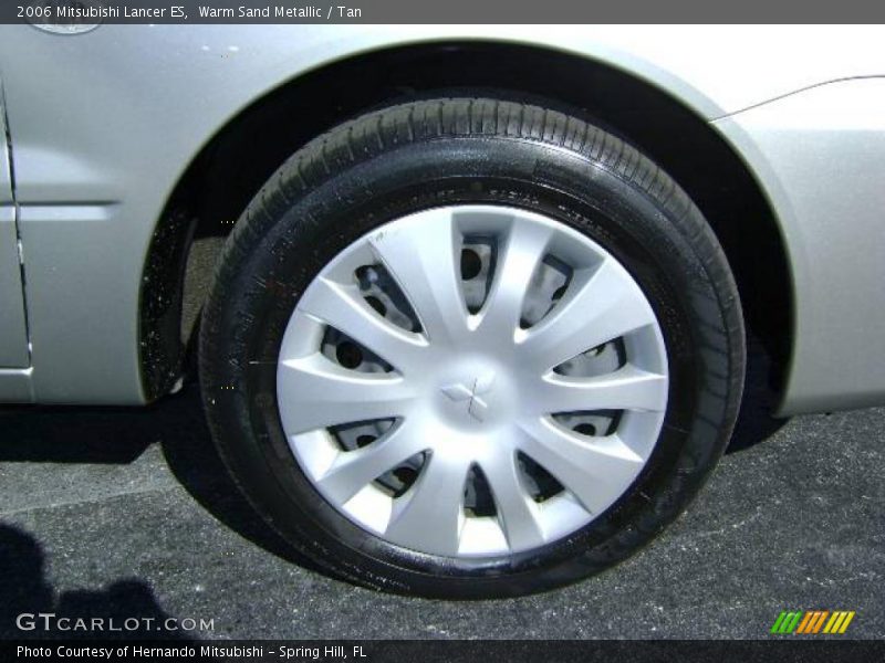Warm Sand Metallic / Tan 2006 Mitsubishi Lancer ES