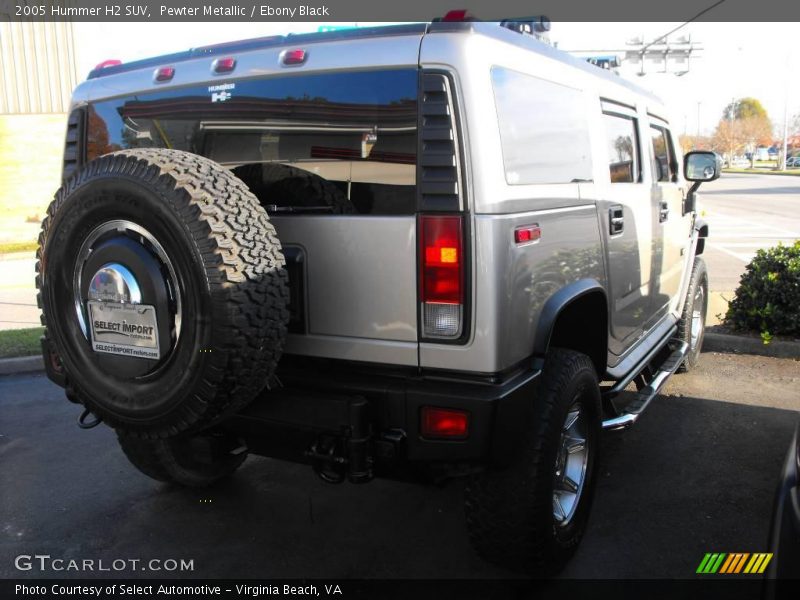 Pewter Metallic / Ebony Black 2005 Hummer H2 SUV
