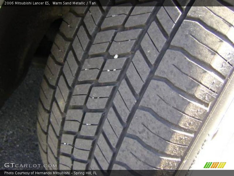 Warm Sand Metallic / Tan 2006 Mitsubishi Lancer ES