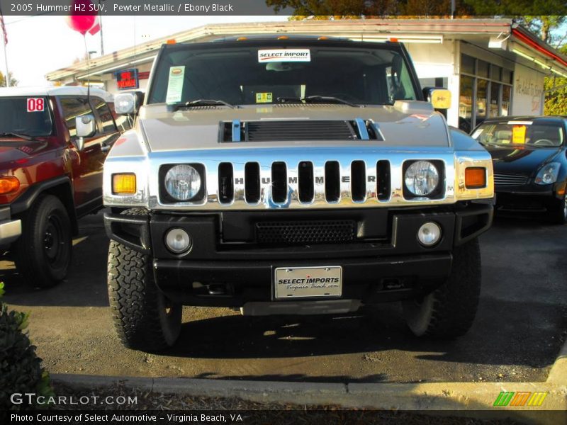 Pewter Metallic / Ebony Black 2005 Hummer H2 SUV