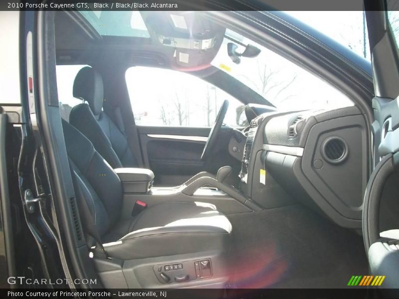 Black / Black/Black Alcantara 2010 Porsche Cayenne GTS