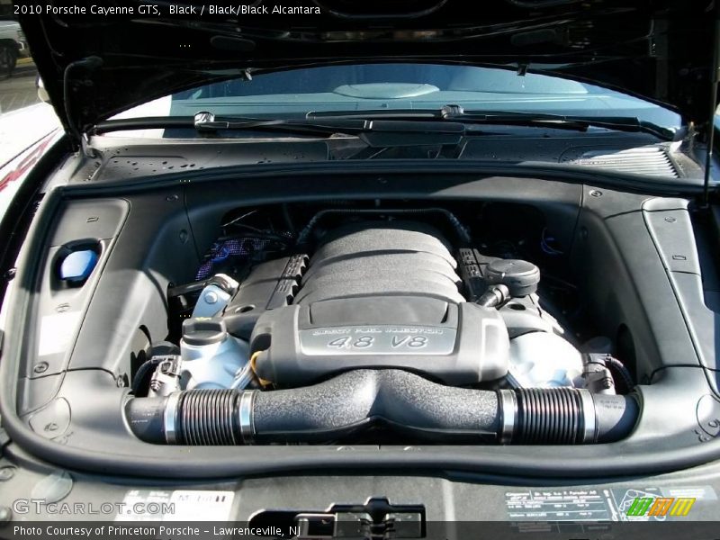 Black / Black/Black Alcantara 2010 Porsche Cayenne GTS