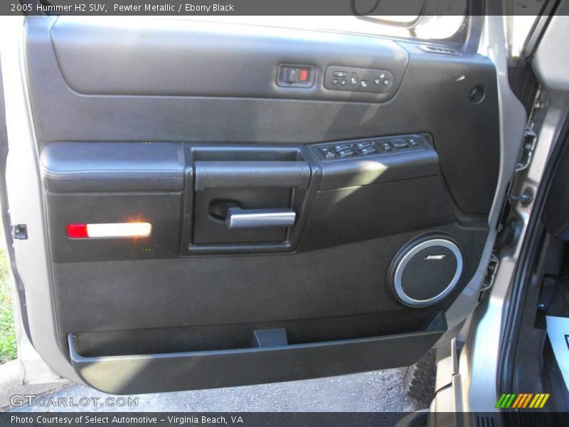 Pewter Metallic / Ebony Black 2005 Hummer H2 SUV
