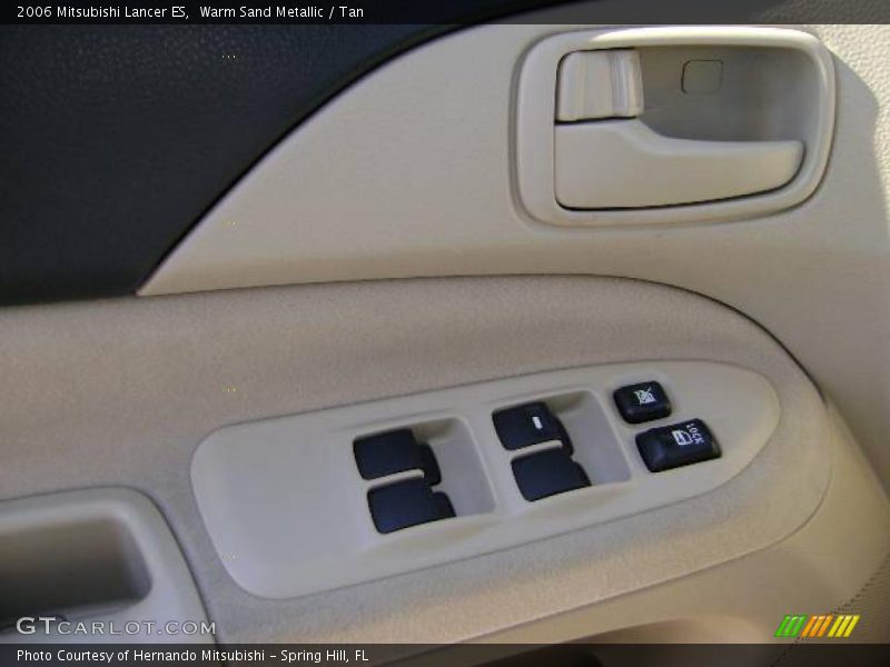 Warm Sand Metallic / Tan 2006 Mitsubishi Lancer ES