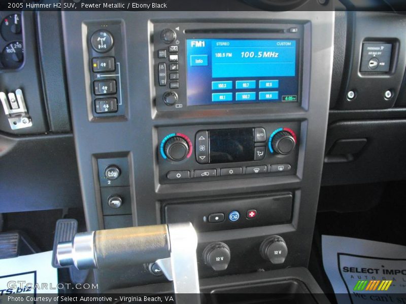 Pewter Metallic / Ebony Black 2005 Hummer H2 SUV