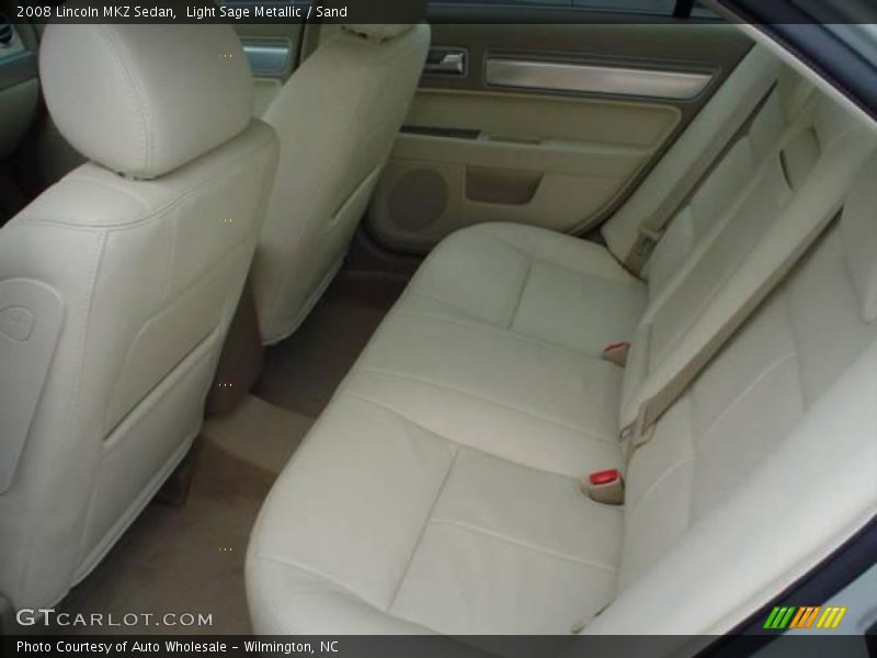 Light Sage Metallic / Sand 2008 Lincoln MKZ Sedan