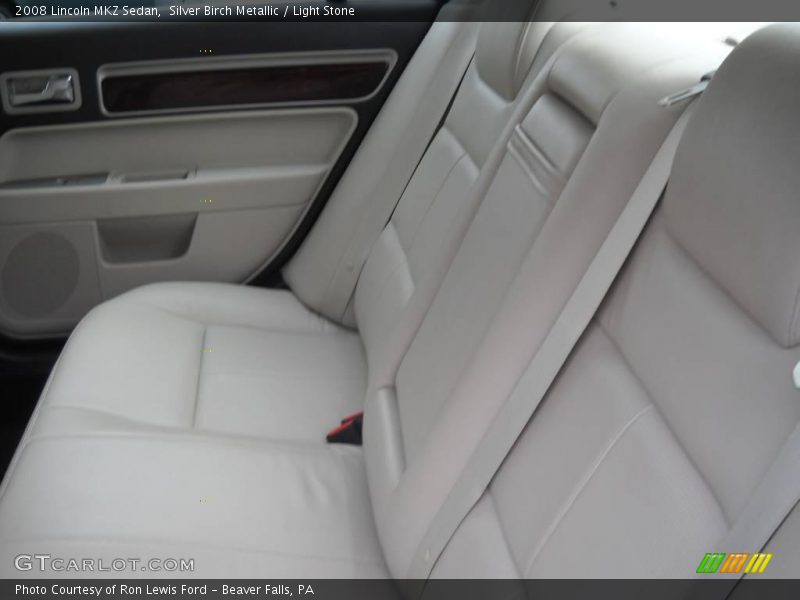 Silver Birch Metallic / Light Stone 2008 Lincoln MKZ Sedan