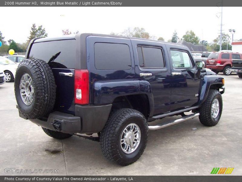 Midnight Blue Metallic / Light Cashmere/Ebony 2008 Hummer H3