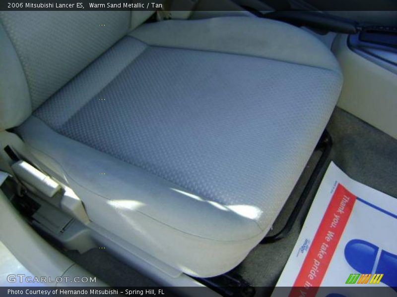 Warm Sand Metallic / Tan 2006 Mitsubishi Lancer ES