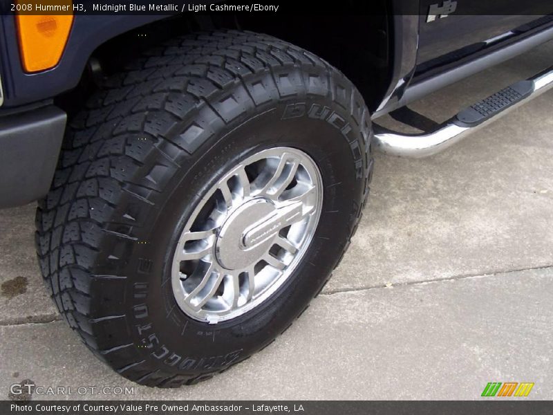 Midnight Blue Metallic / Light Cashmere/Ebony 2008 Hummer H3