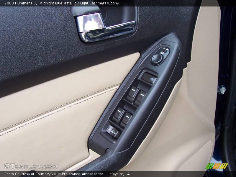 Midnight Blue Metallic / Light Cashmere/Ebony 2008 Hummer H3