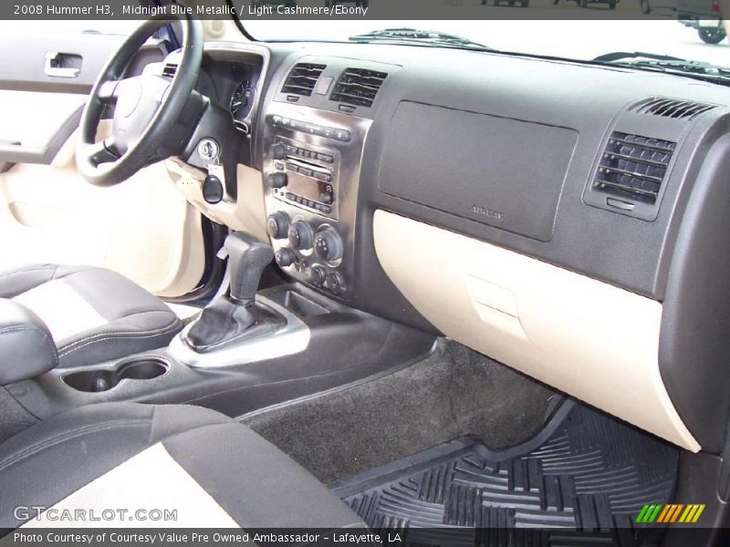 Midnight Blue Metallic / Light Cashmere/Ebony 2008 Hummer H3