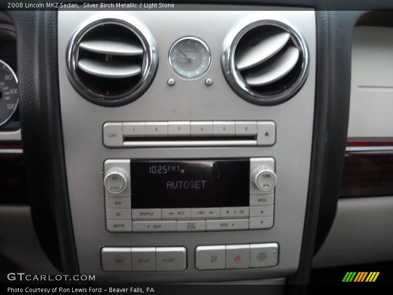 Silver Birch Metallic / Light Stone 2008 Lincoln MKZ Sedan