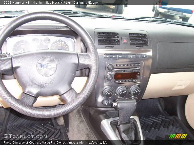 Midnight Blue Metallic / Light Cashmere/Ebony 2008 Hummer H3