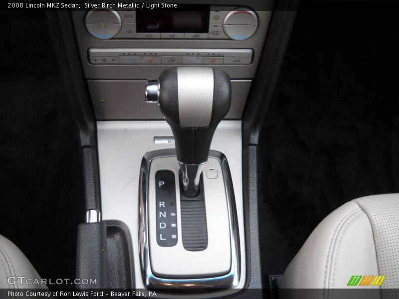 Silver Birch Metallic / Light Stone 2008 Lincoln MKZ Sedan