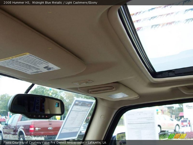 Midnight Blue Metallic / Light Cashmere/Ebony 2008 Hummer H3