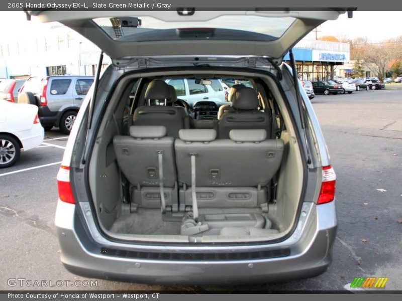 Slate Green Metallic / Gray 2005 Honda Odyssey EX-L