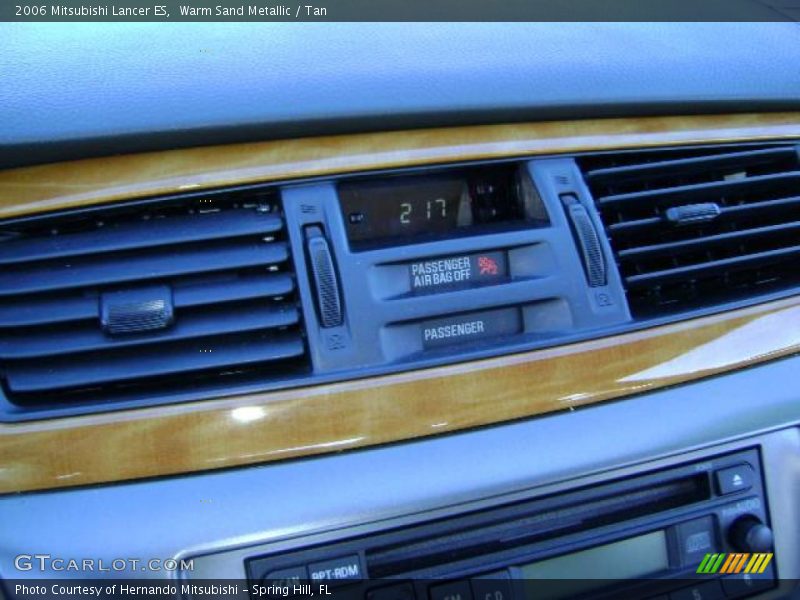 Warm Sand Metallic / Tan 2006 Mitsubishi Lancer ES