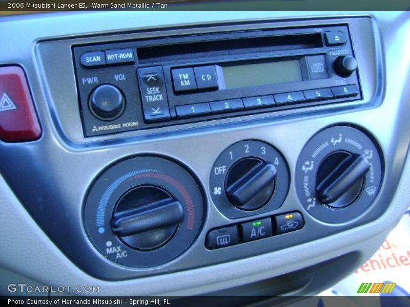 Warm Sand Metallic / Tan 2006 Mitsubishi Lancer ES