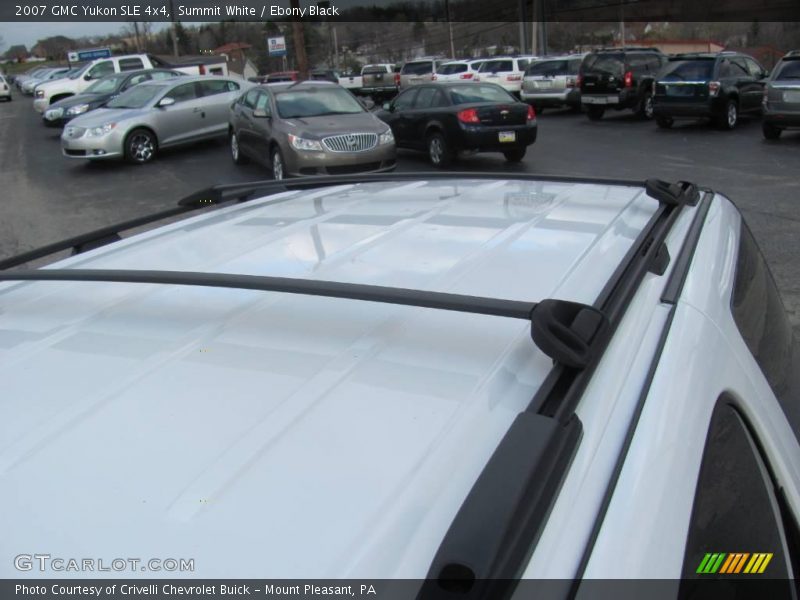 Summit White / Ebony Black 2007 GMC Yukon SLE 4x4